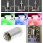 Water Glow Faucet με LED φωτισμό και αισθητήρα θερμοκρασίας